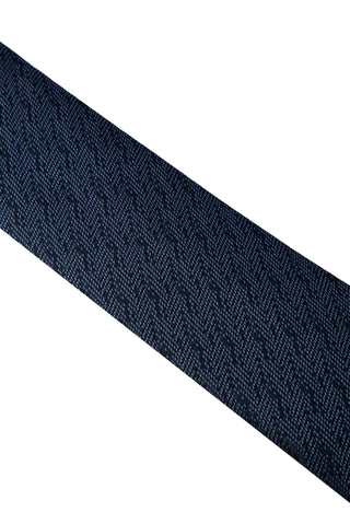  Koyu Lacivert Desenli Kravat