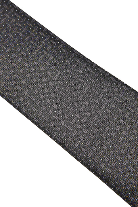 Light Anthracite Patterned Tie