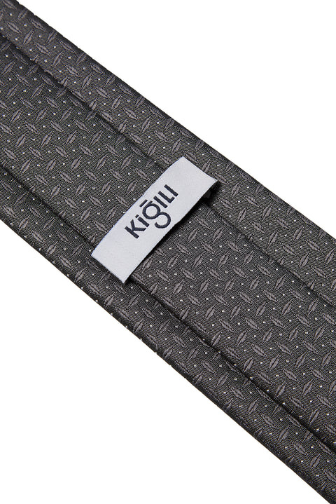 Light Anthracite Patterned Tie