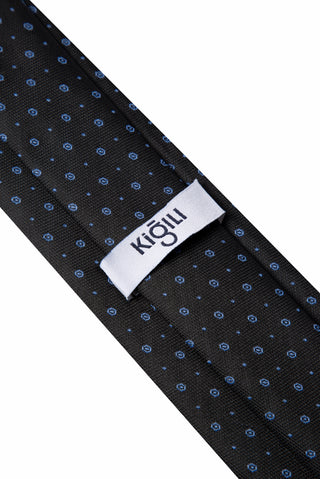 Siyah Desenli Kravat