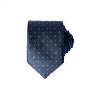 Açık Lacivert Desenli Kravat