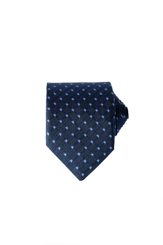  Lacivert Desenli Kravat
