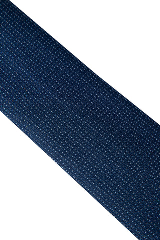  Orta Lacivert Desenli Kravat