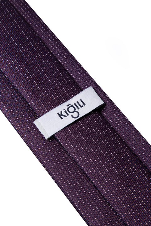 Açık Mor Desenli Kravat