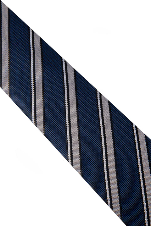 Lacivert Desenli Kravat