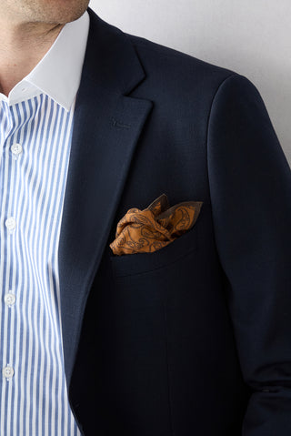  Safran Şal Desenli Modal Mendil