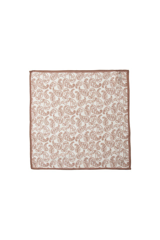  Koyu Vizon Desenli Modal Mendil