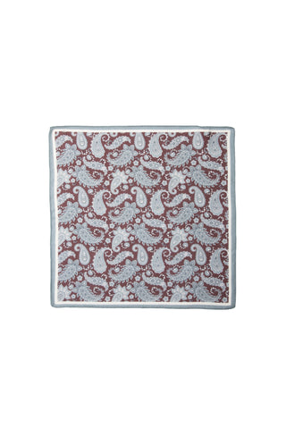  Koyu Mavi  Desenli Modal Mendil