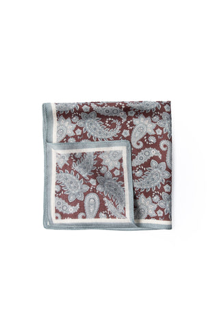  Koyu Mavi  Desenli Modal Mendil