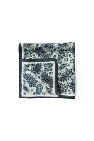  Mint Yeşili Desenli Modal Mendil