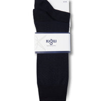 Dark Navy Blue 2-Pack Patterned Socks