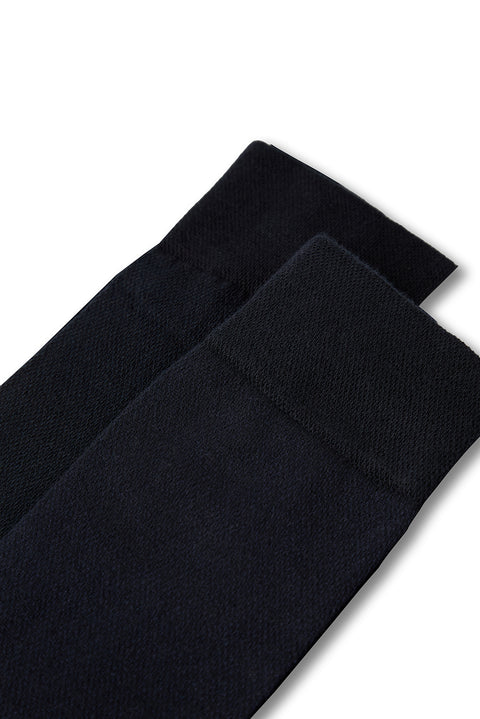 Dark Navy Blue 2-Pack Patterned Socks