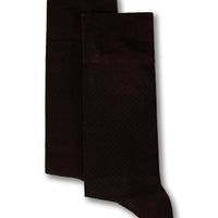 Dark Brown 2-Pack Patterned Socks
