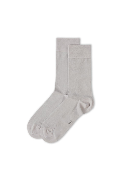 Medium Grey Single Patterned Socks