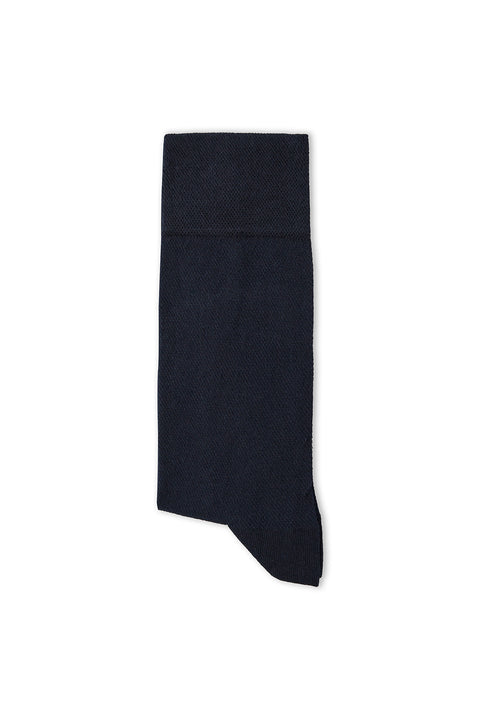 Dark Navy Single Patterned Socks