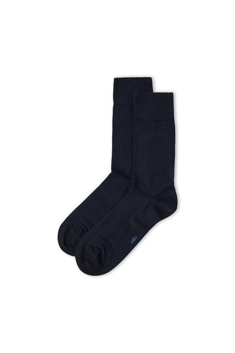 Dark Navy Single Patterned Socks