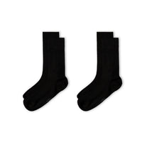 Black 2-Pack Patterned Socks