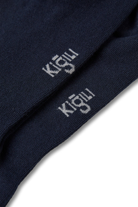Dark Navy Blue 2-Pack Ankle Socks