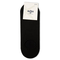 Black 2-Pack Cotton Lycra Flexible Loafer Sock Set
