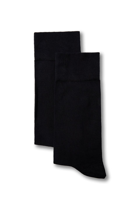 Dark Navy 2-Pack Modal Plain Socks