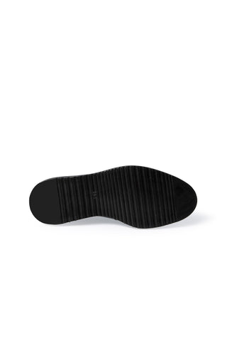  Siyah Rugan Deri Smart Casual Ayakkabı