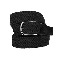 Siyah Hediye Kutulu Spor Likralı Elastik Örgü Kemer