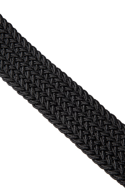 Siyah Hediye Kutulu Spor Likralı Elastik Örgü Kemer