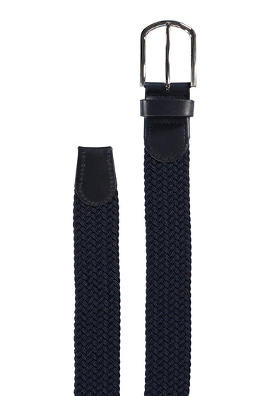  Koyu Lacivert Hediye Kutulu Spor Likralı Elastik Örgü Kemer