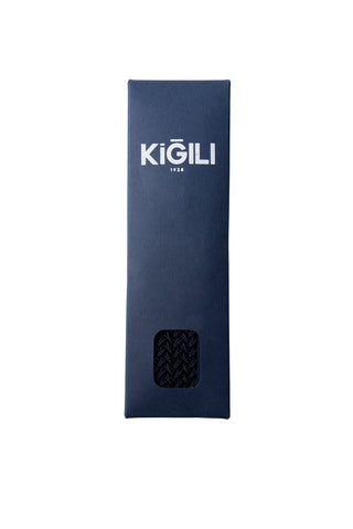  Koyu Lacivert Hediye Kutulu Spor Likralı Elastik Örgü Kemer