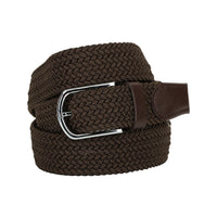 Acı Kahve Hediye Kutulu Spor Likralı Elastik Örgü Kemer