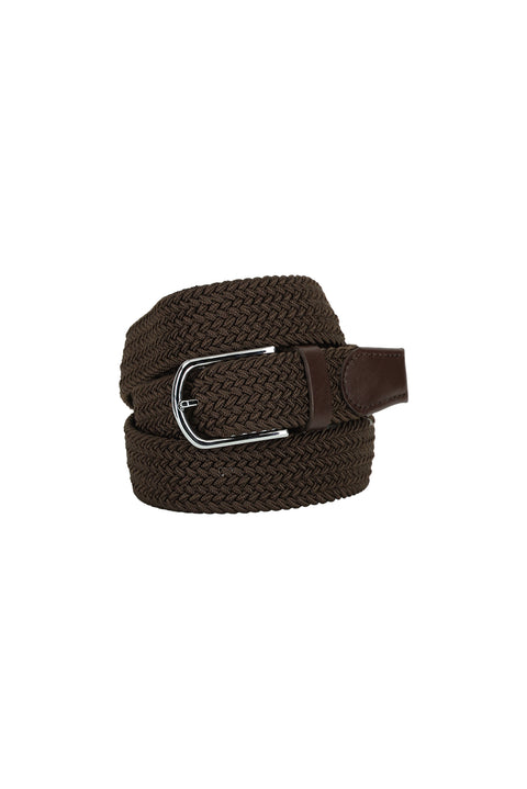 Acı Kahve Hediye Kutulu Spor Likralı Elastik Örgü Kemer