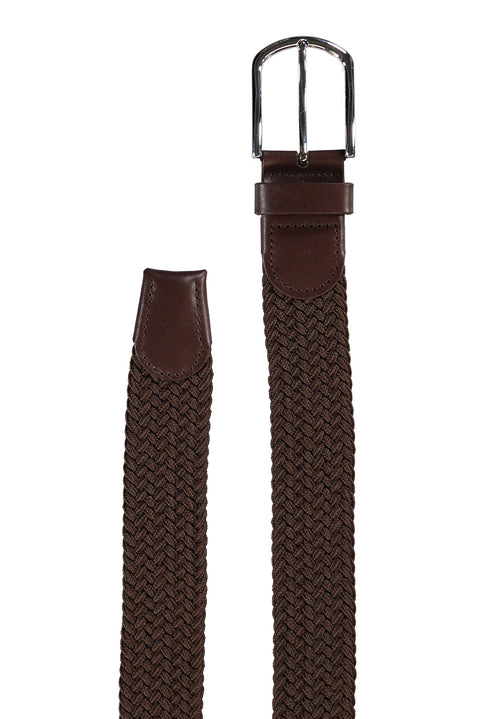 Acı Kahve Hediye Kutulu Spor Likralı Elastik Örgü Kemer