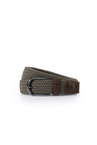  Orta Haki Hediye Kutulu Spor Likralı Elastik Örgü Kemer