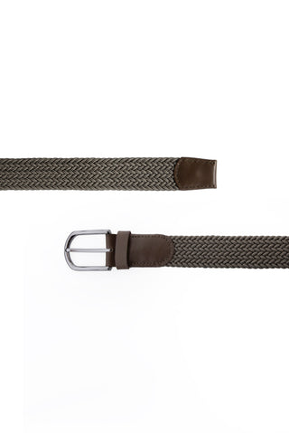  Orta Haki Hediye Kutulu Spor Likralı Elastik Örgü Kemer