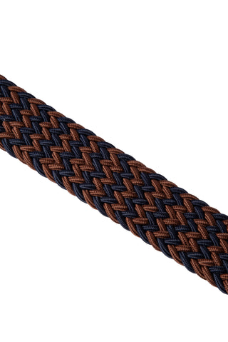  Koyu Lacivert Hediye Kutulu Spor Desenli Likralı Elastik Örgü Kemer