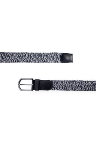  Lacivert Hediye Kutulu Spor Desenli Likralı Elastik Örgü Kemer