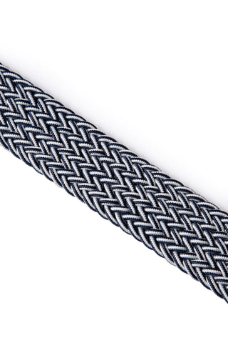  Lacivert Hediye Kutulu Spor Desenli Likralı Elastik Örgü Kemer