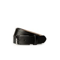 Siyah Floater Hakiki Deri Kemer