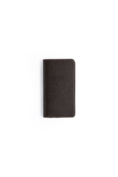 Koyu Kahve Floater Yatay Deri Cüzdan