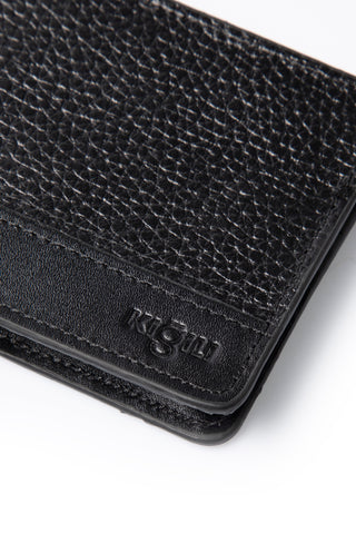  Siyah Deri Floater Cüzdan