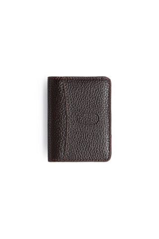  Koyu Kahve Deri Floater Cüzdan Kartlık