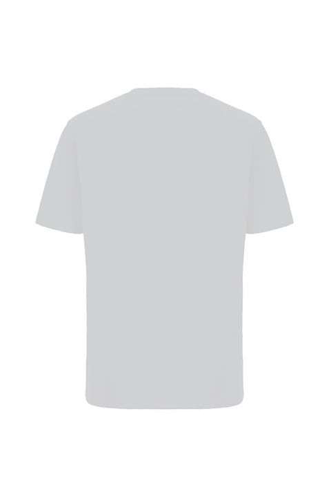 White Crew Neck Regular Fit 100% Cotton Basic T-shirt
