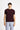 Koyu Bordo Bisiklet Yaka Slim Fit Dar Kesim Pamuklu Tişört