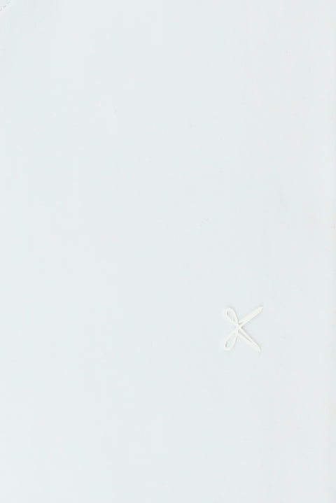 Beyaz Büyük Beden V Yaka Süprem Pamuklu Tişört