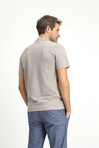  Orta Vizon Regular Fit Pamuklu Nakışlı Cepli Polo Yaka Tişört