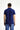 Orta Lacivert Slim Fit Dar Kesim Pamuk Kıvrılmaz Polo Yaka Tişört