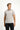 Orta Gri Slim Fit Dar Kesim Nakışlı Pamuklu Polo Yaka Tişört