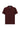 Koyu Bordo Slim Fit Dar Kesim Nakışlı Pamuklu Polo Yaka Tişört