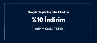 Tişörtlerde Ekstra %10 İndirim, TST10