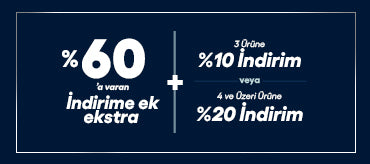 3 Ürüne %10 İndirim & 4 ve Üzeri Ürüne %20 İndirim